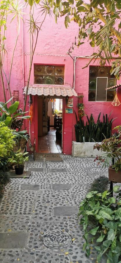 Hotel Rosa Morada Tlaquepaque Exterior foto